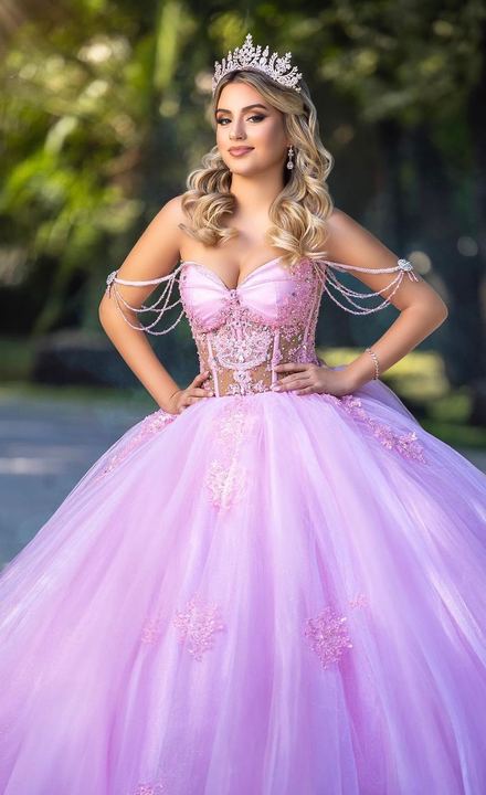 Quincea&ntilde;era photoshoot &mdash; pink corset ball gown at Secret Gardens Miami, Miami Visions Photography